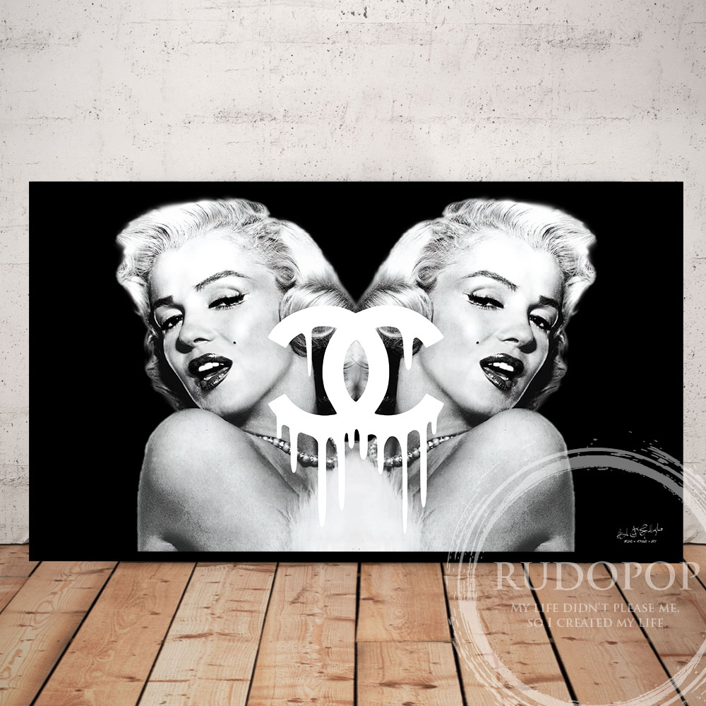 Marilyn Monroe/マリリン・モンロー ブランドオマージュアートポスター